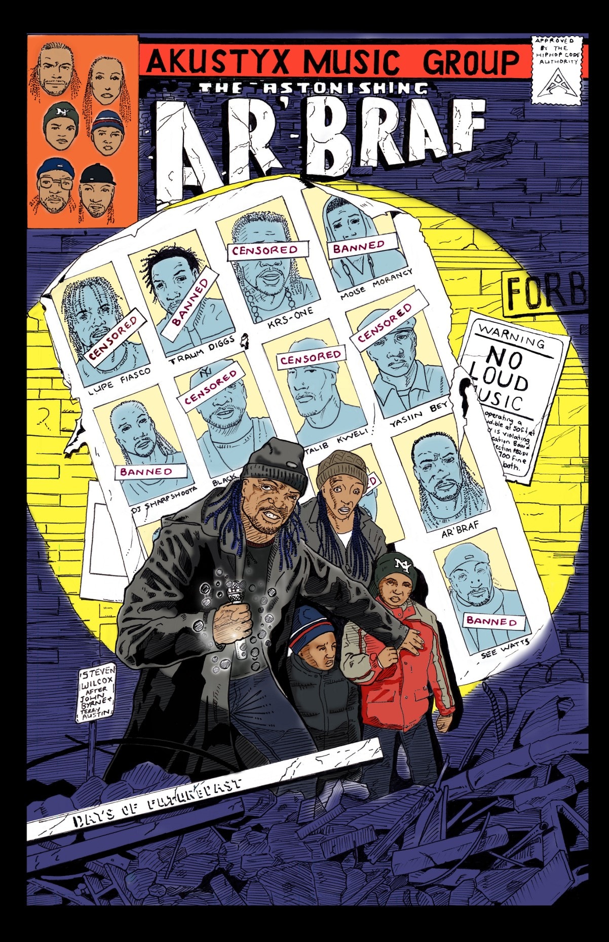 The Astonishing Ar'Braf comic cover